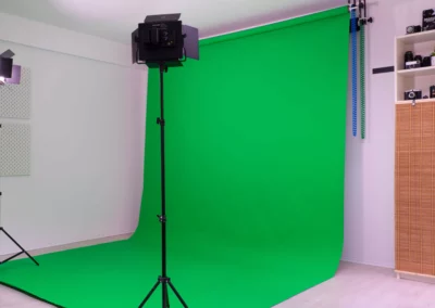 Greenscreen Studio mit Beleuchtung in Köln